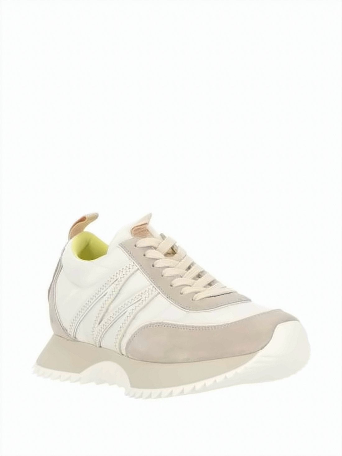 Nylon and Suede Sneakers with Embossed Branding
