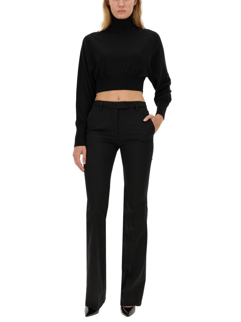 Skinny Fit Pants With Classic Waistband