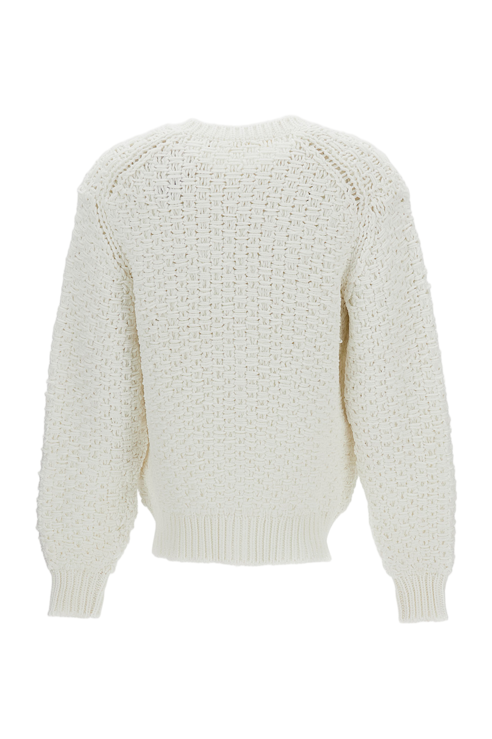 Cropped Cable-Knit Cardigan