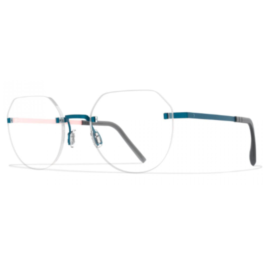 Bf941 Aero A-N Sleek Geometric Rimless Eyeglasses with Beta Titanium Frame
