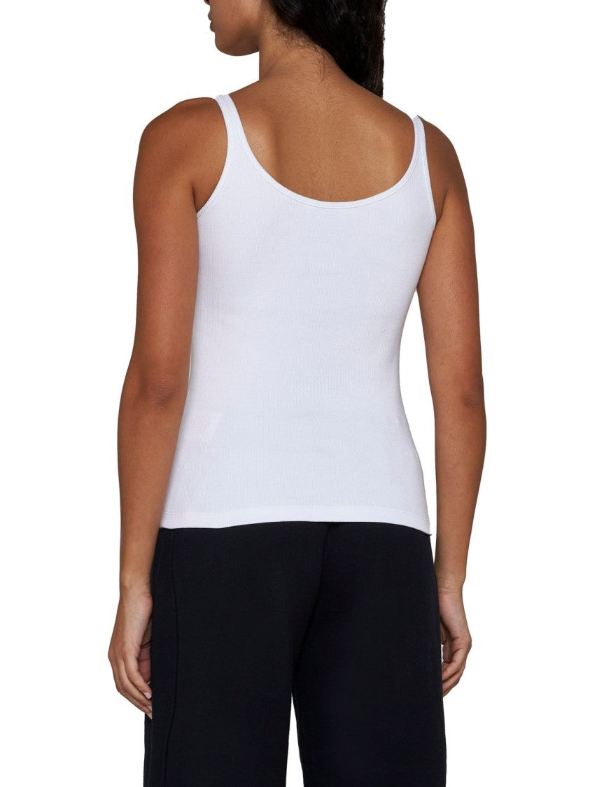 Logo Tank Top – White