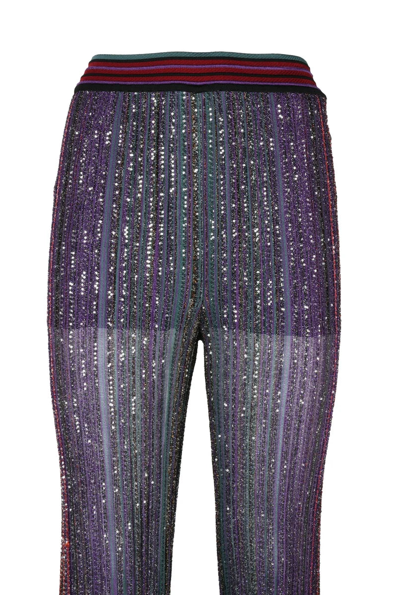 Knitted Pantajazz - Purple