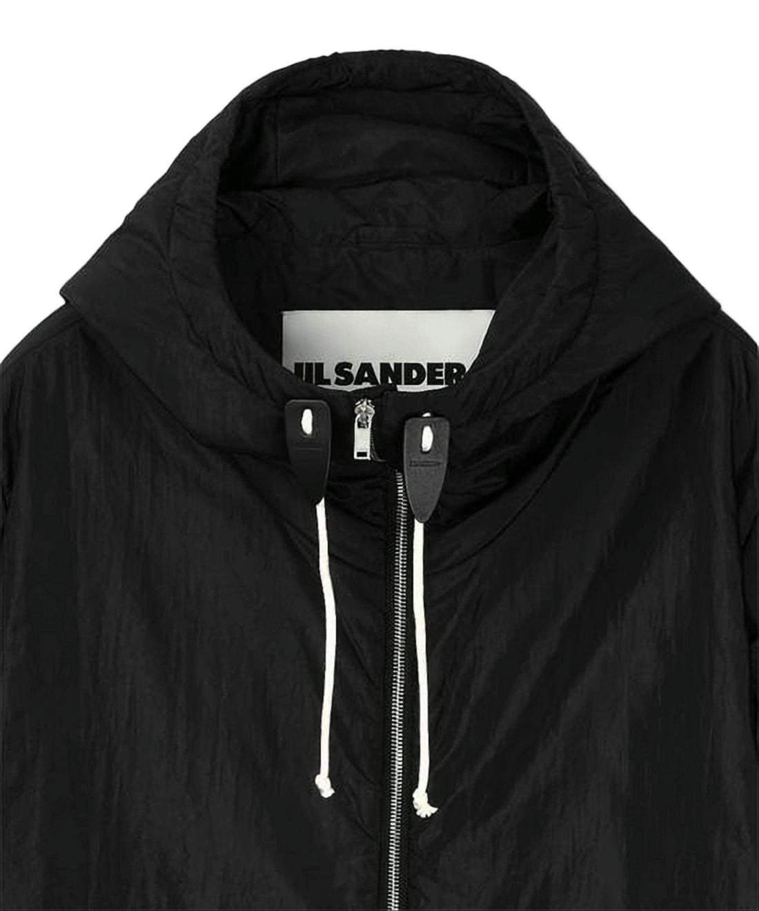 Lightweight Black Jacket with Hood