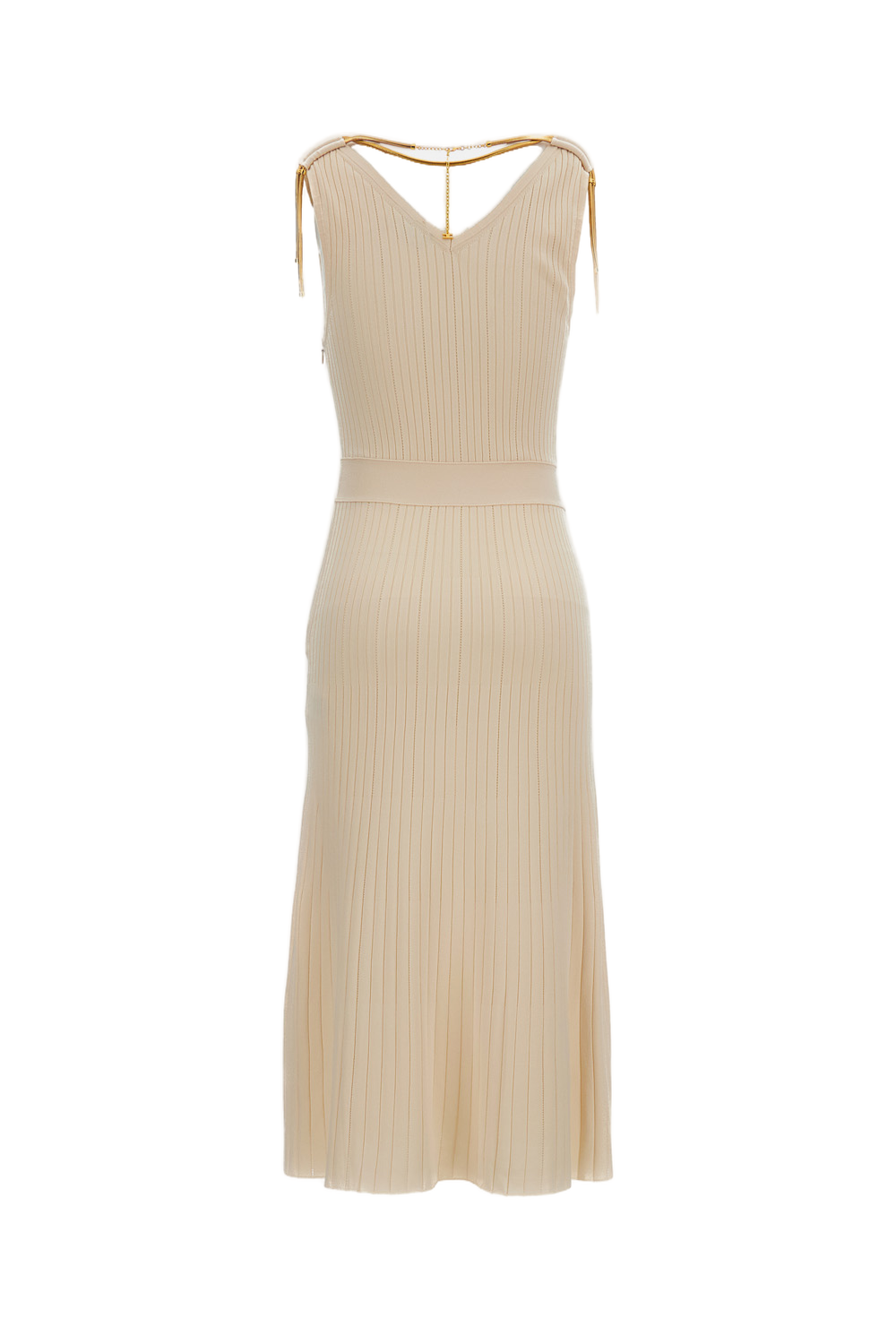 Long Ribbed Knit Dress
