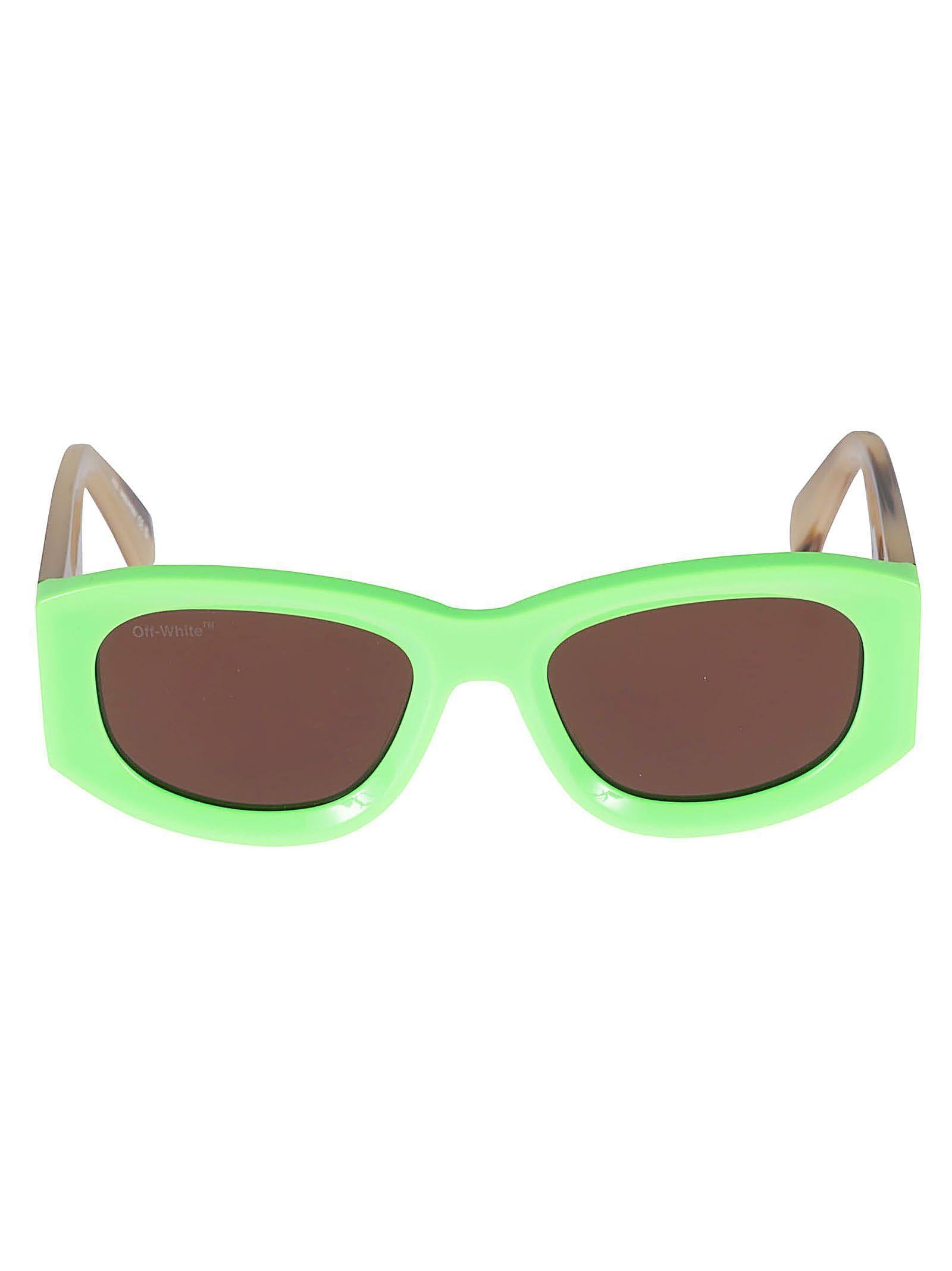 Oeri041 Joan Bold Rectangular Frame Sunglasses