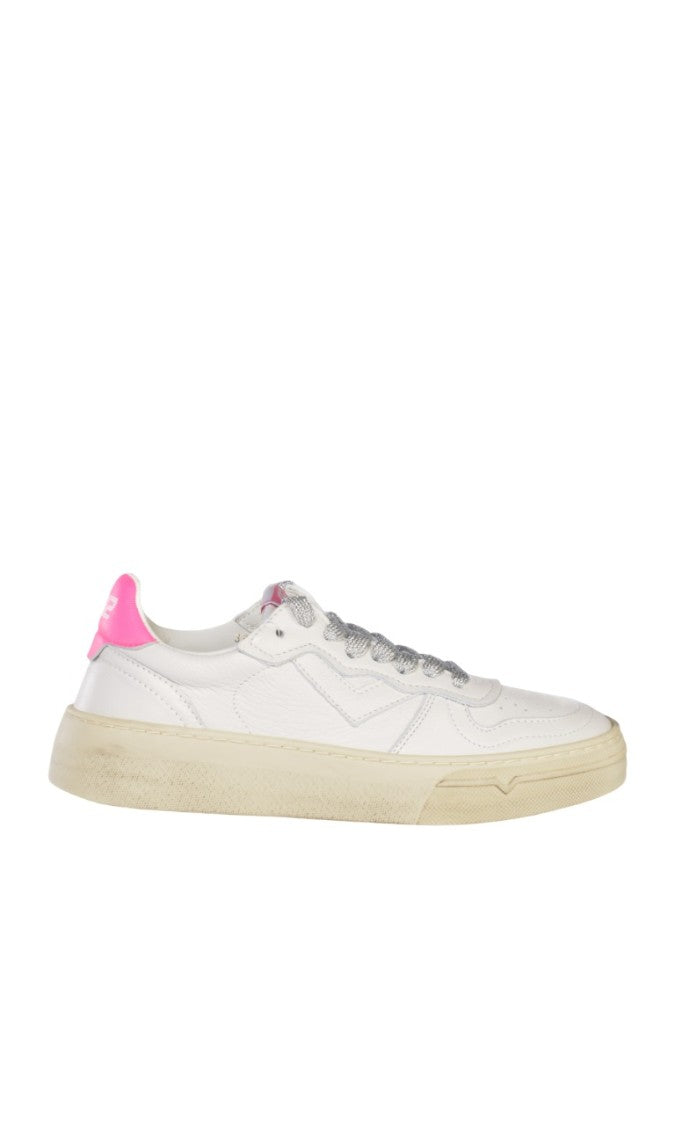 Soft White Leather Sneakers
