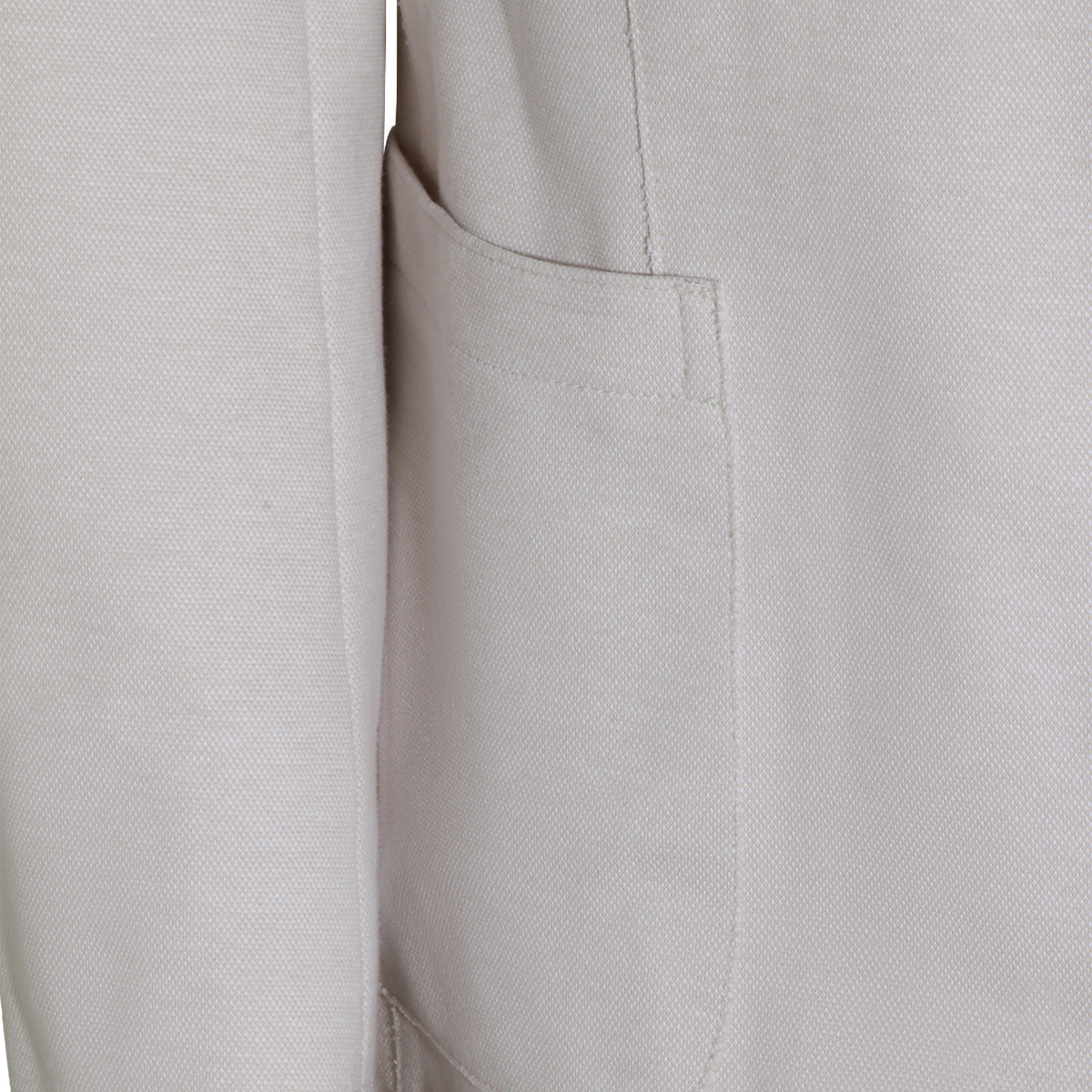 Tailored Sand Jacket With Hoodie