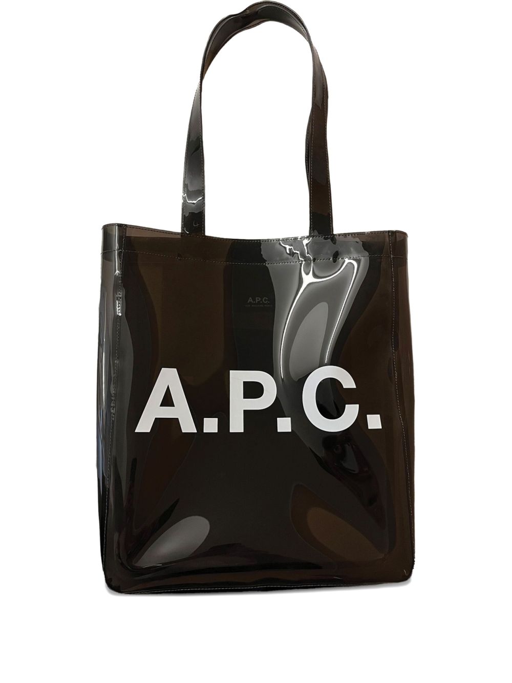 Transparent Tote Bag With Bold Logo