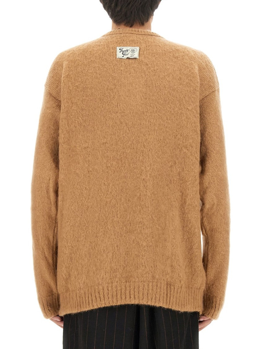 Textured Brown Jersey