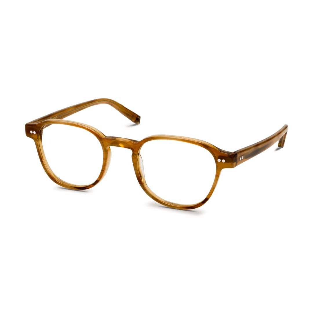 Sp-Art-O Arthur Rounded Square Tortoiseshell Eyeglasses with Metal Accents