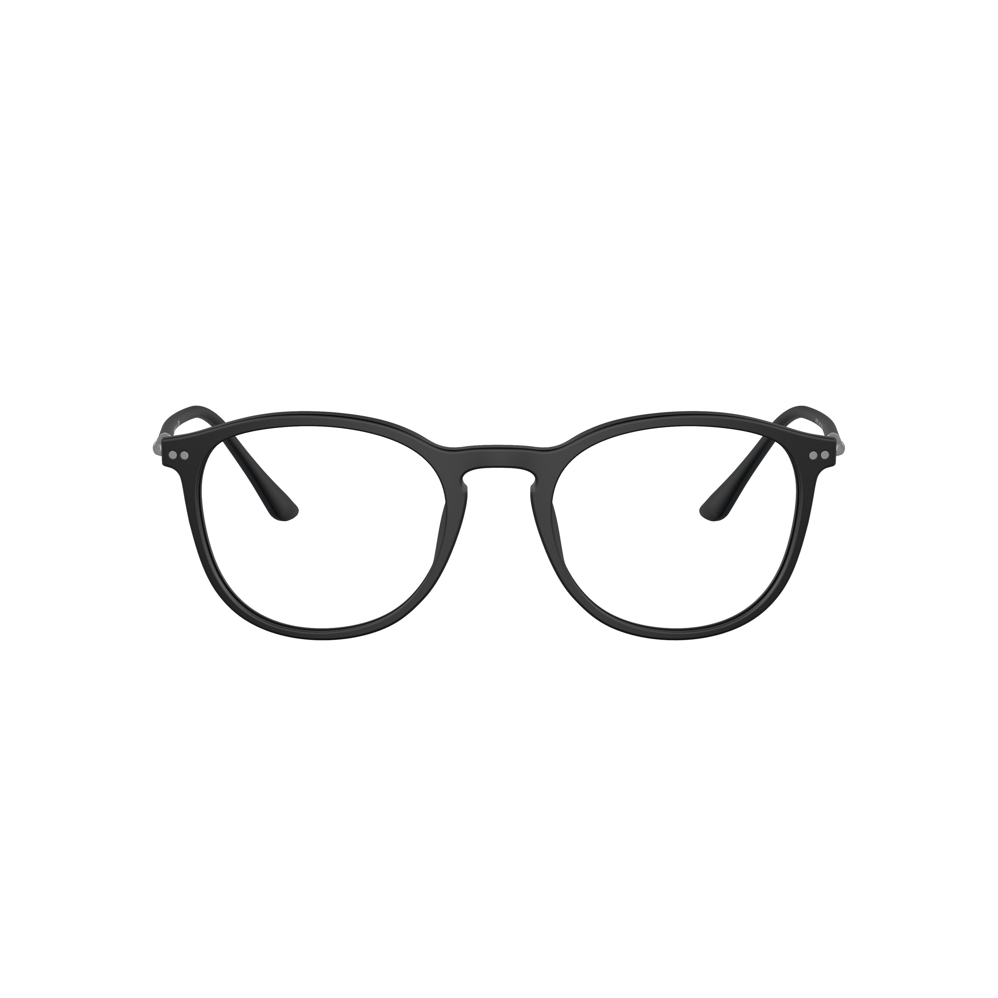 0ar7125 Classic Round Frame Sunglasses with Keyhole Bridge