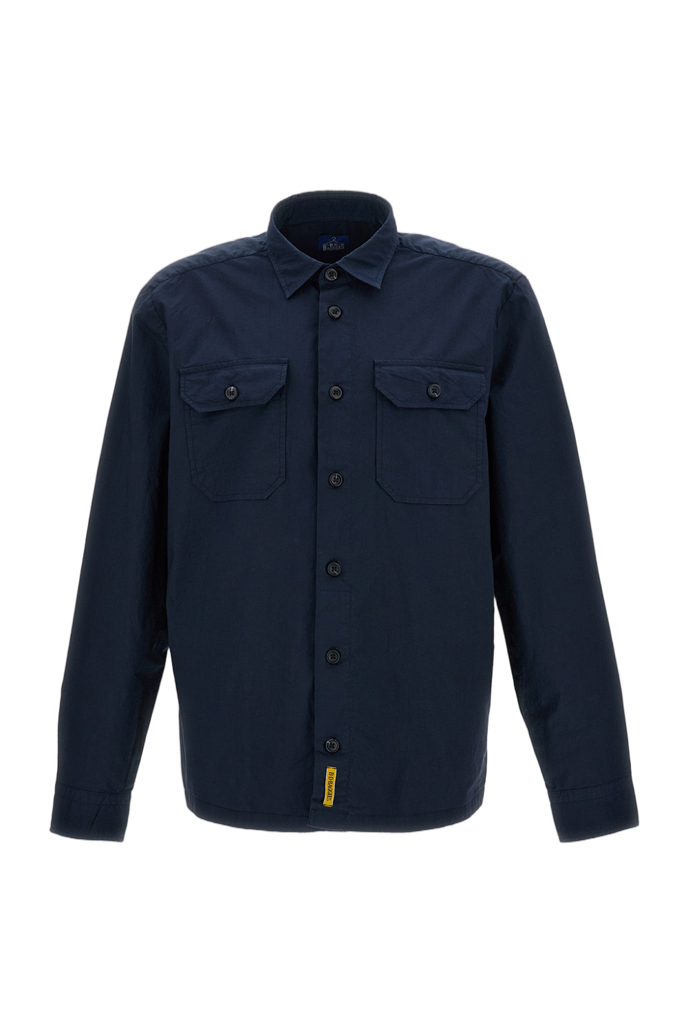 Boxy Cut Long-Sleeve Workwear Shirt