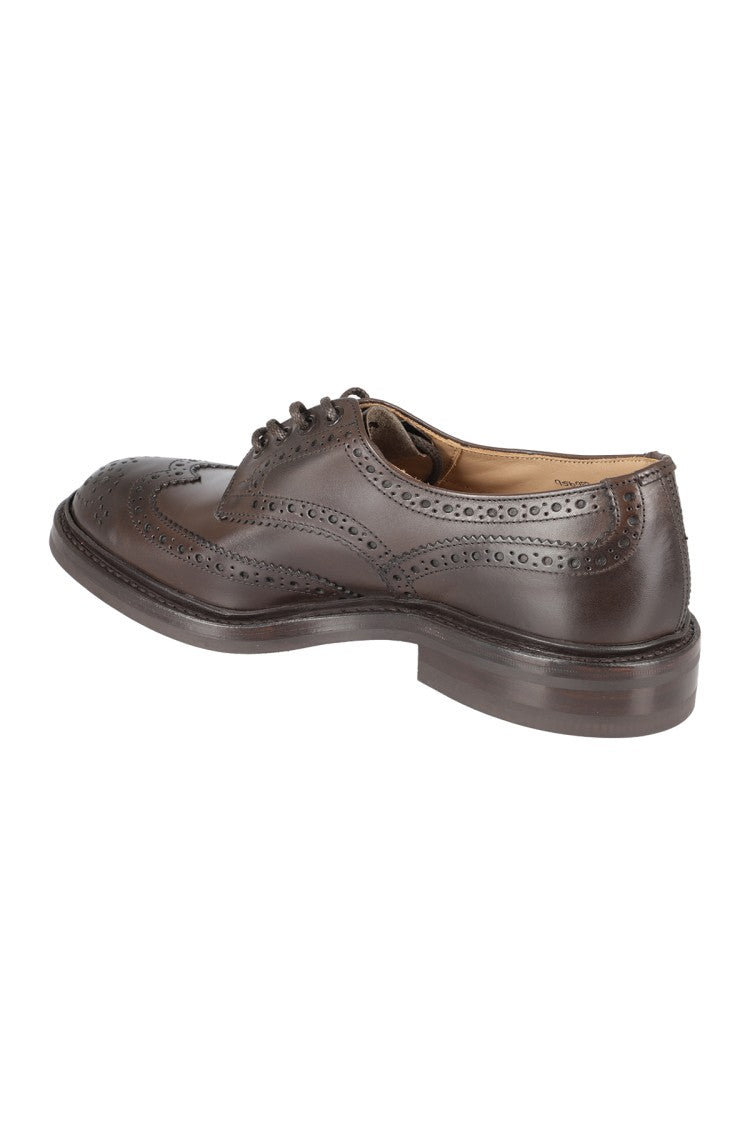 Bourton Derby Shoes With Intricate Perforated Detailing