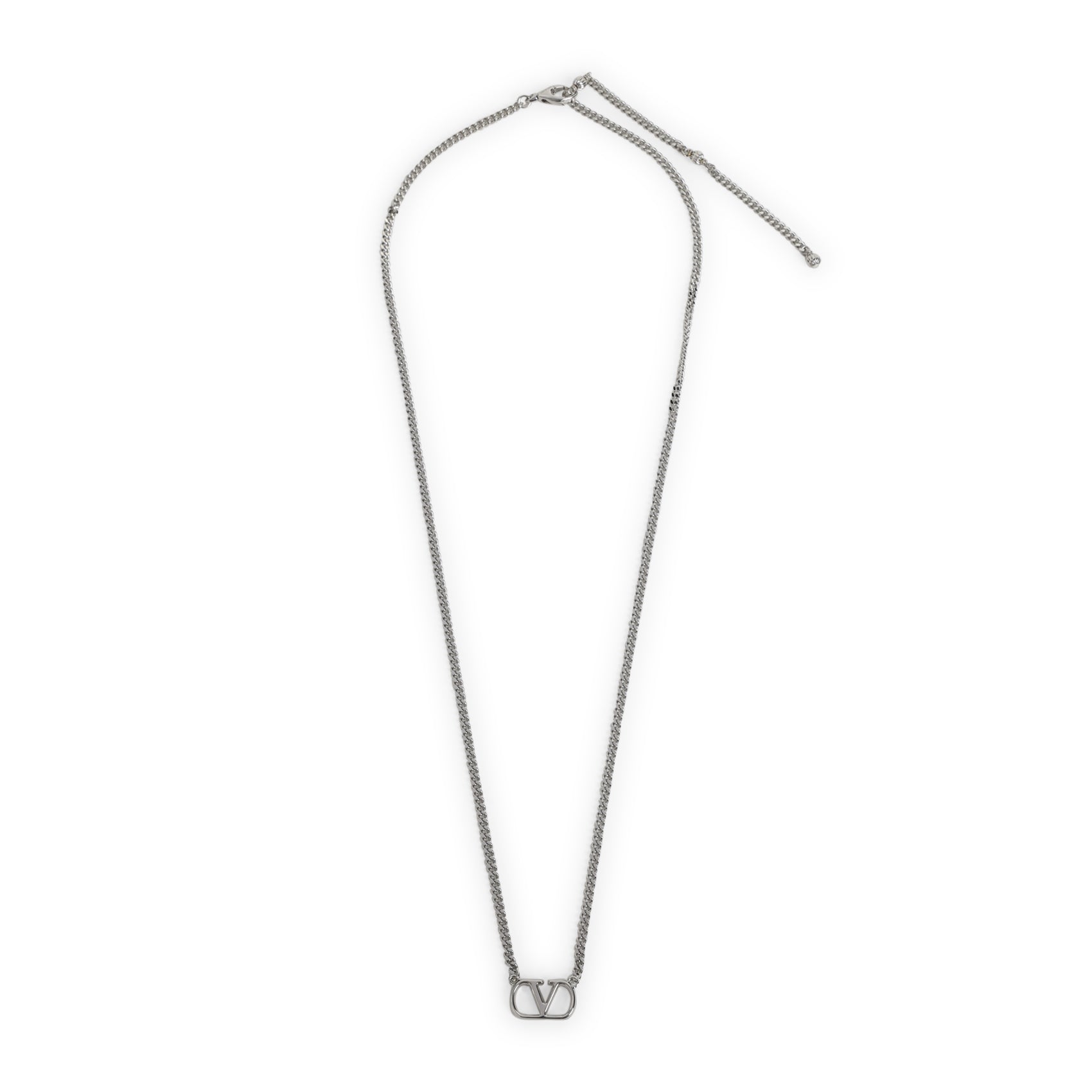 Bronze Necklace with Distinctive 'V' Pendant Design