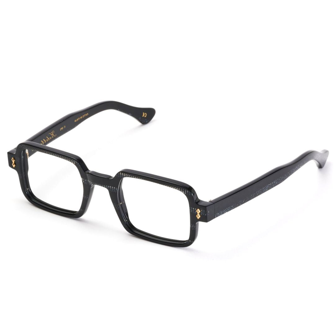 Kolette Glamour Bold Rectangular Frame Sunglasses with Glossy Finish