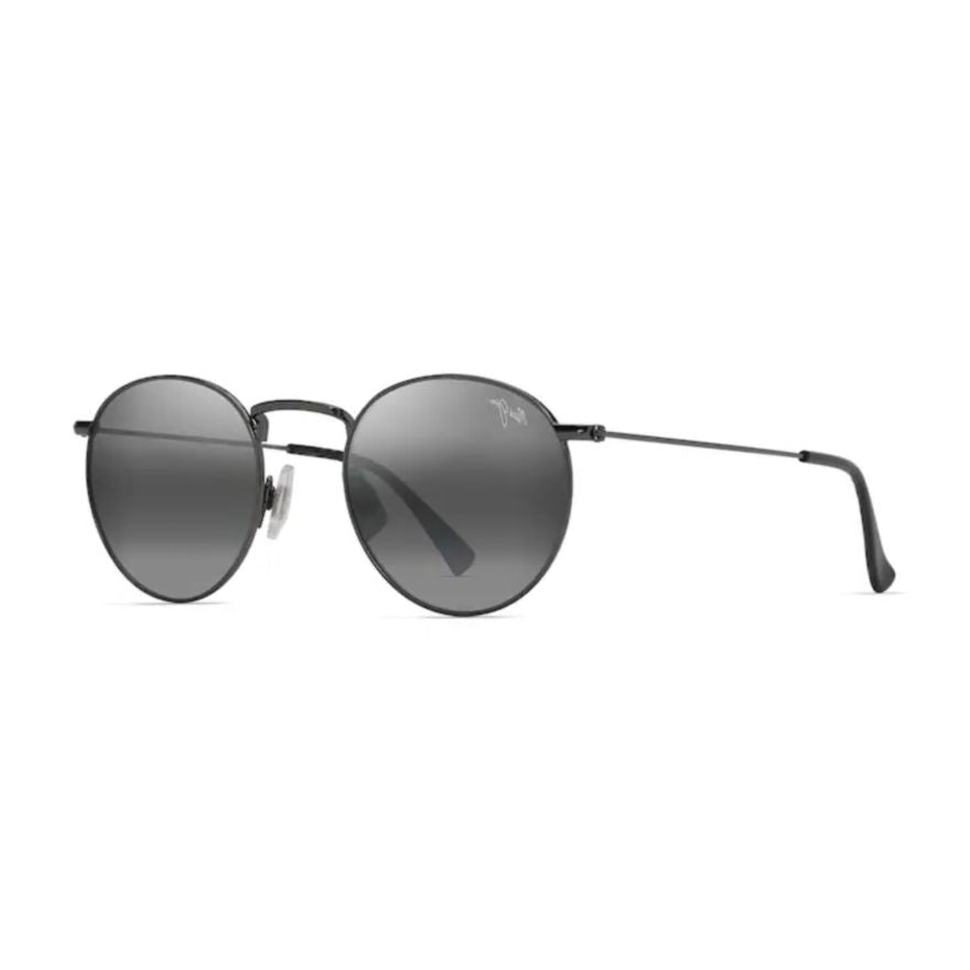 Pukaua Round Metal Sunglasses with Adjustable Nose Pads