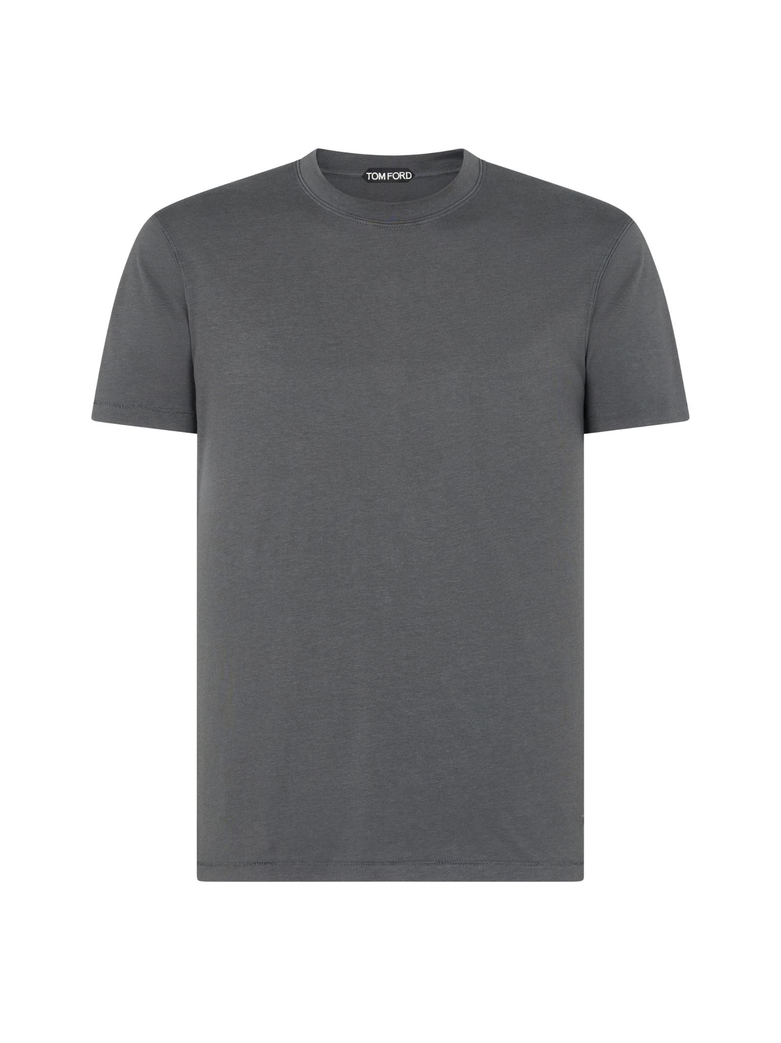 Dark Navy Short-Sleeve T-Shirt With Logo Embroidery