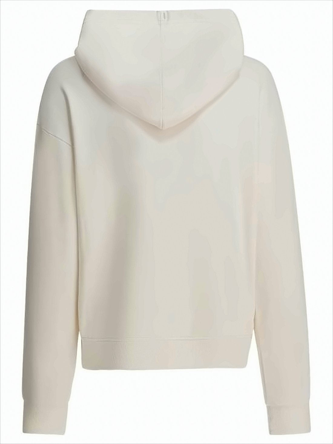 Long-Sleeve Zip-Up Hoodie with Drawstring Hood