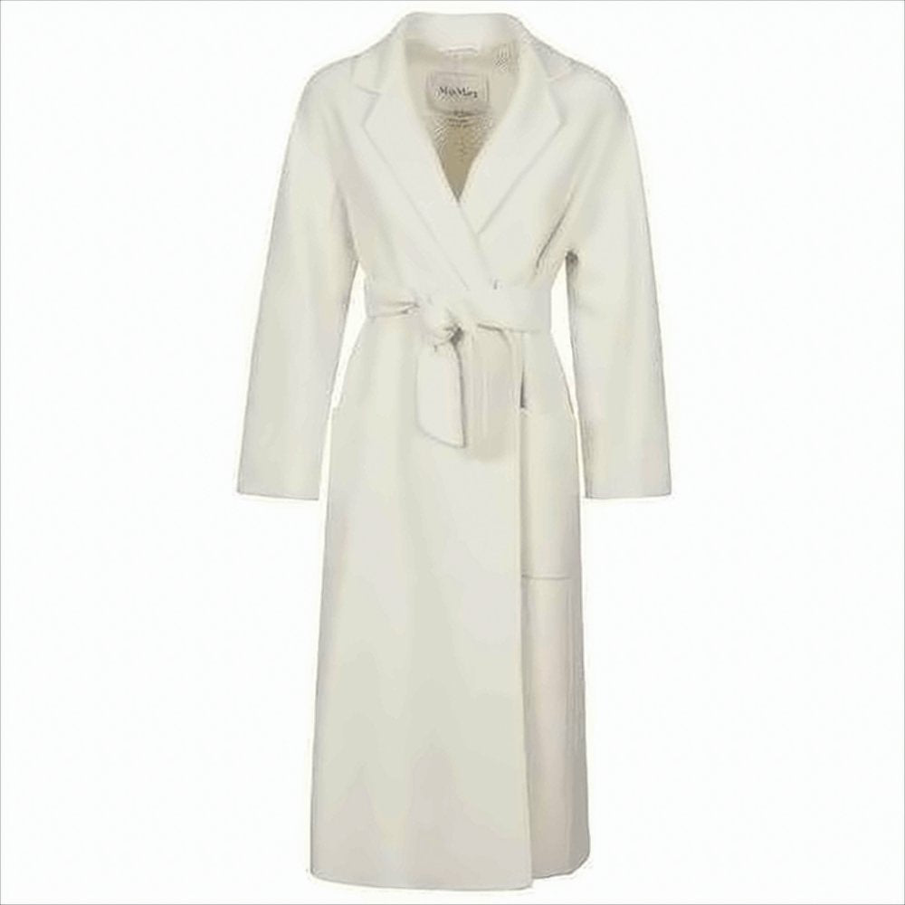 Luxurious Long Coat with Tailored Lapel