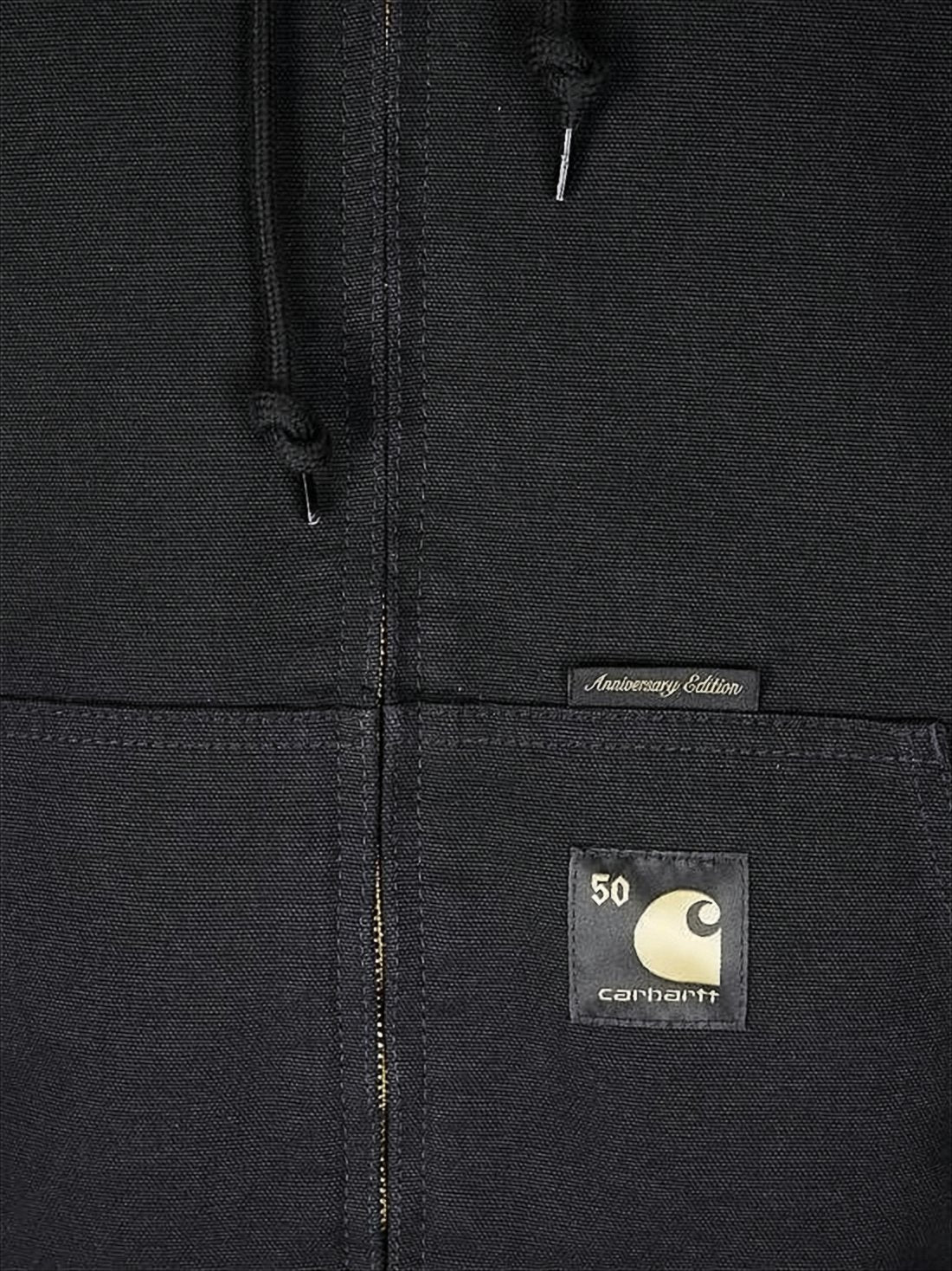 Reversible Black and Red Canvas Jacket