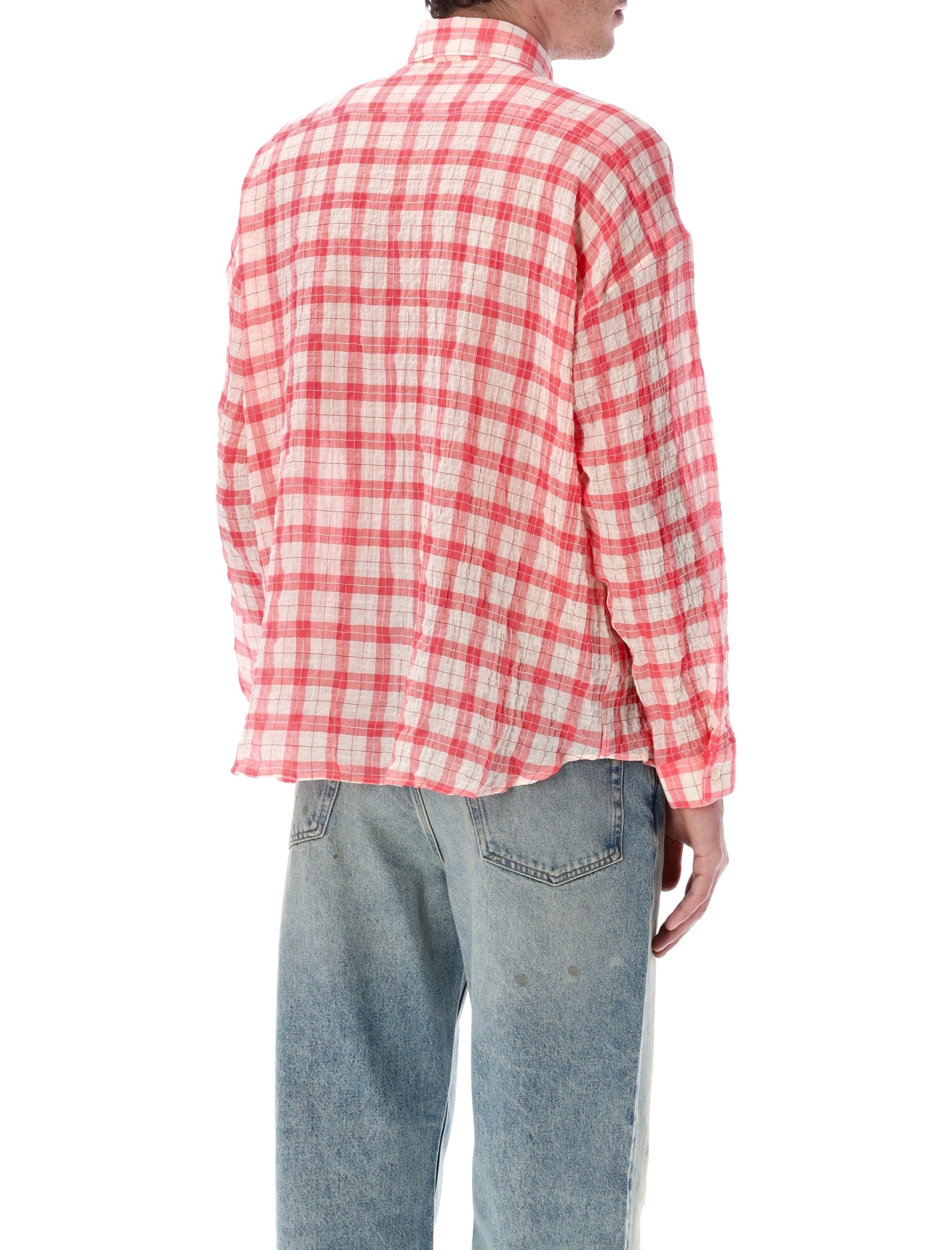 Pink Stable Loose-Fit Shirt