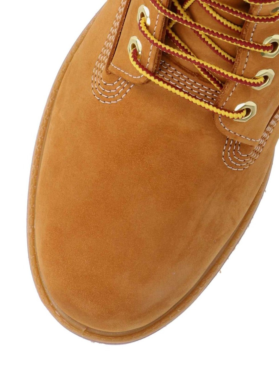 Rugged Tan Leather Boots With Padded Collar