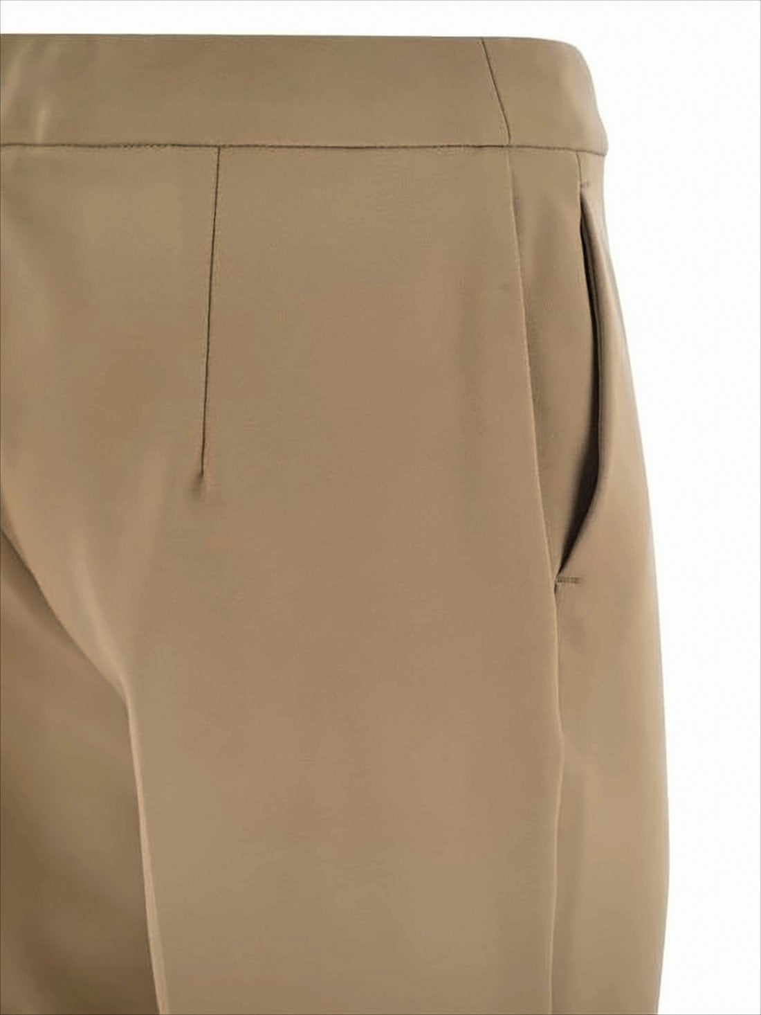 Slim Tapered Suit Pants with Minimal Detailing
