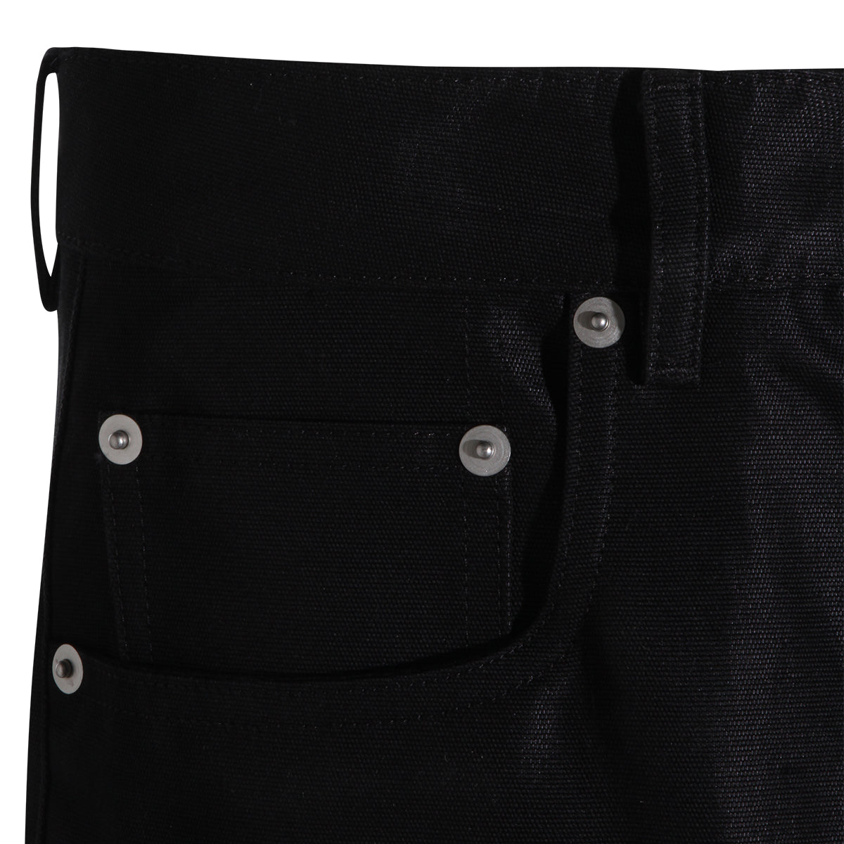 Black Slim Fit Five-Pocket Jeans