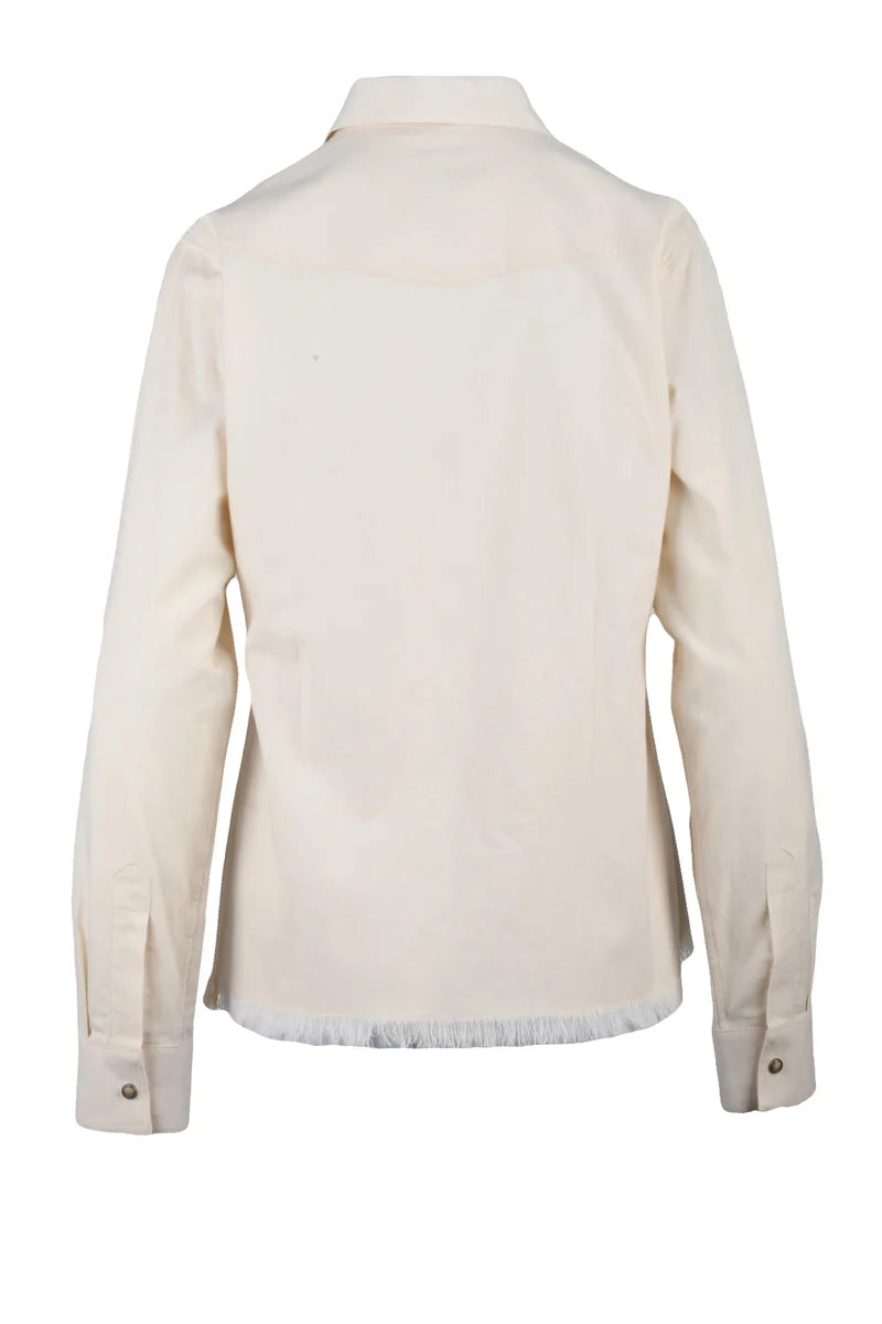 Cotton Shirt - White