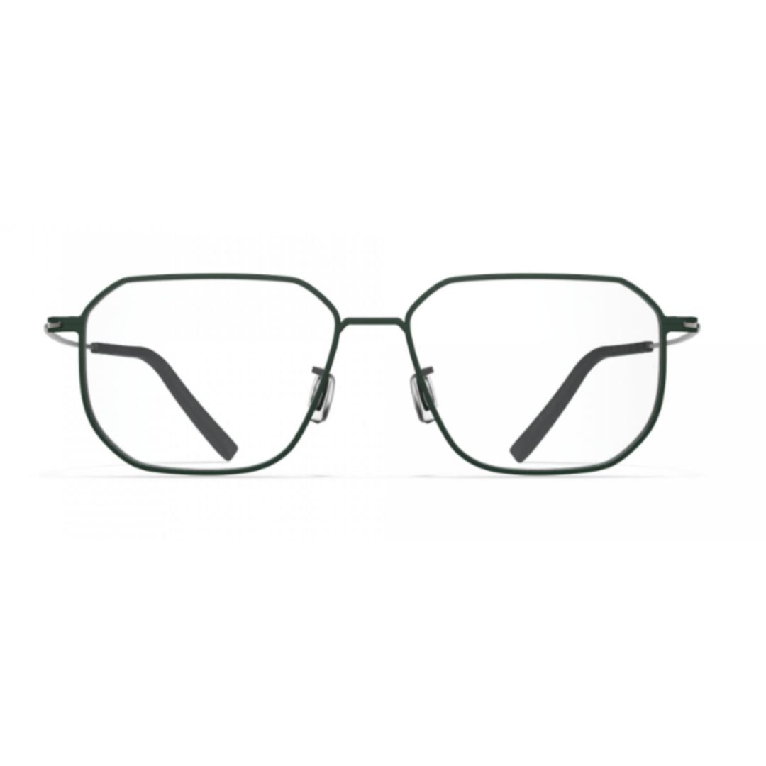 Bf1092 Mendocino Sleek Geometric Blackfin Eyeglasses in Beta-Titanium Alloy