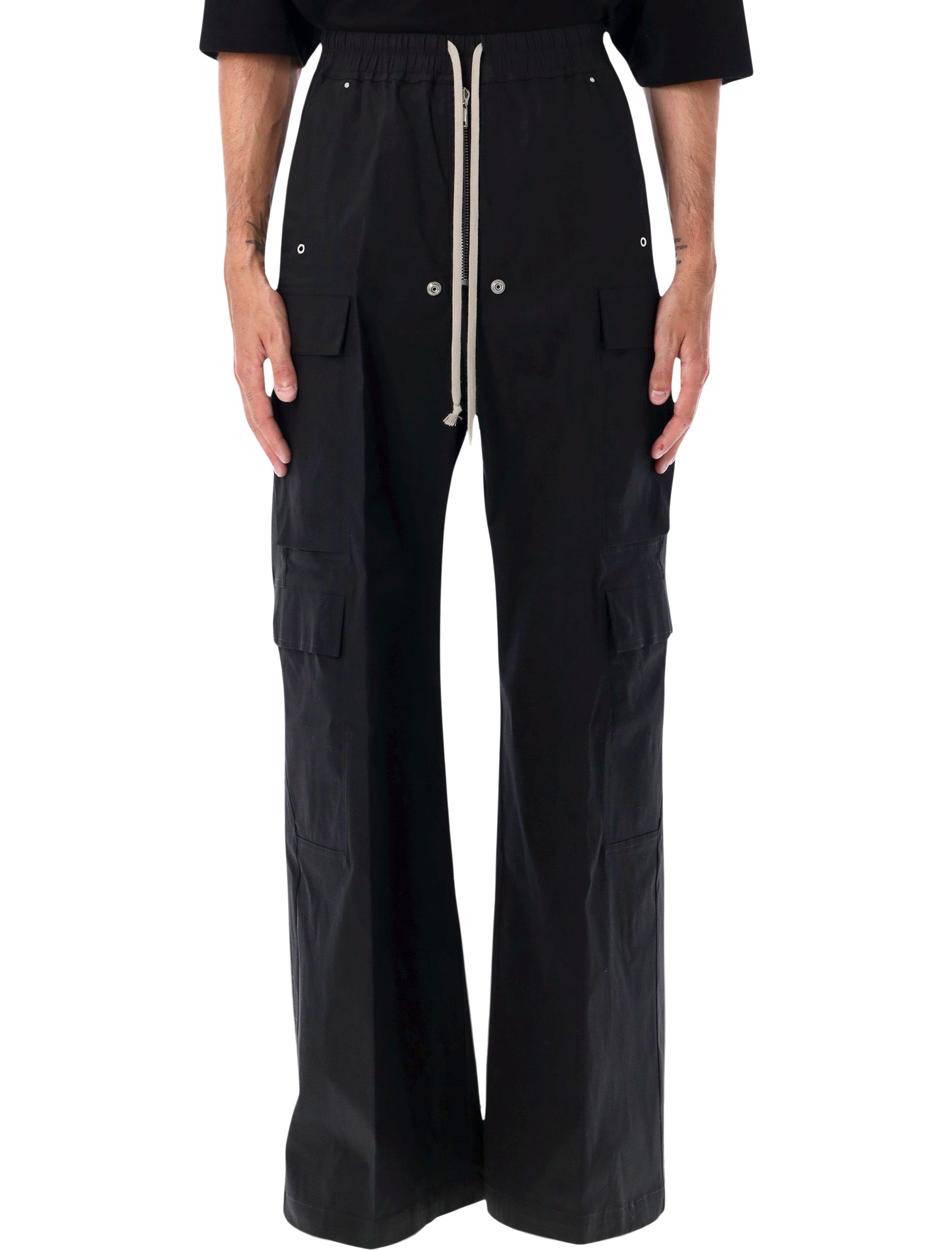 Cargobelas Black Oplin Pants