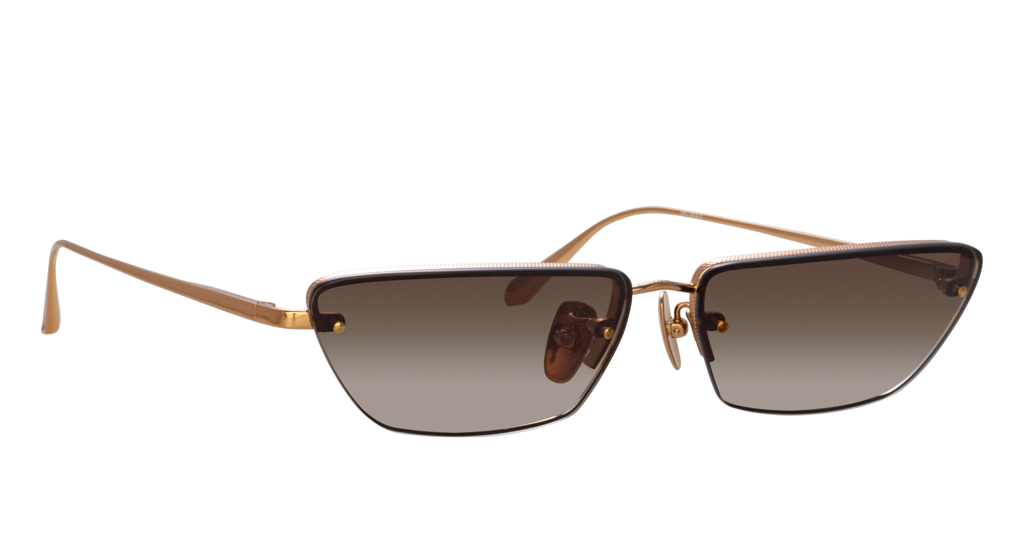 Lfl Oversized Square Sunglasses with Titanium Frame