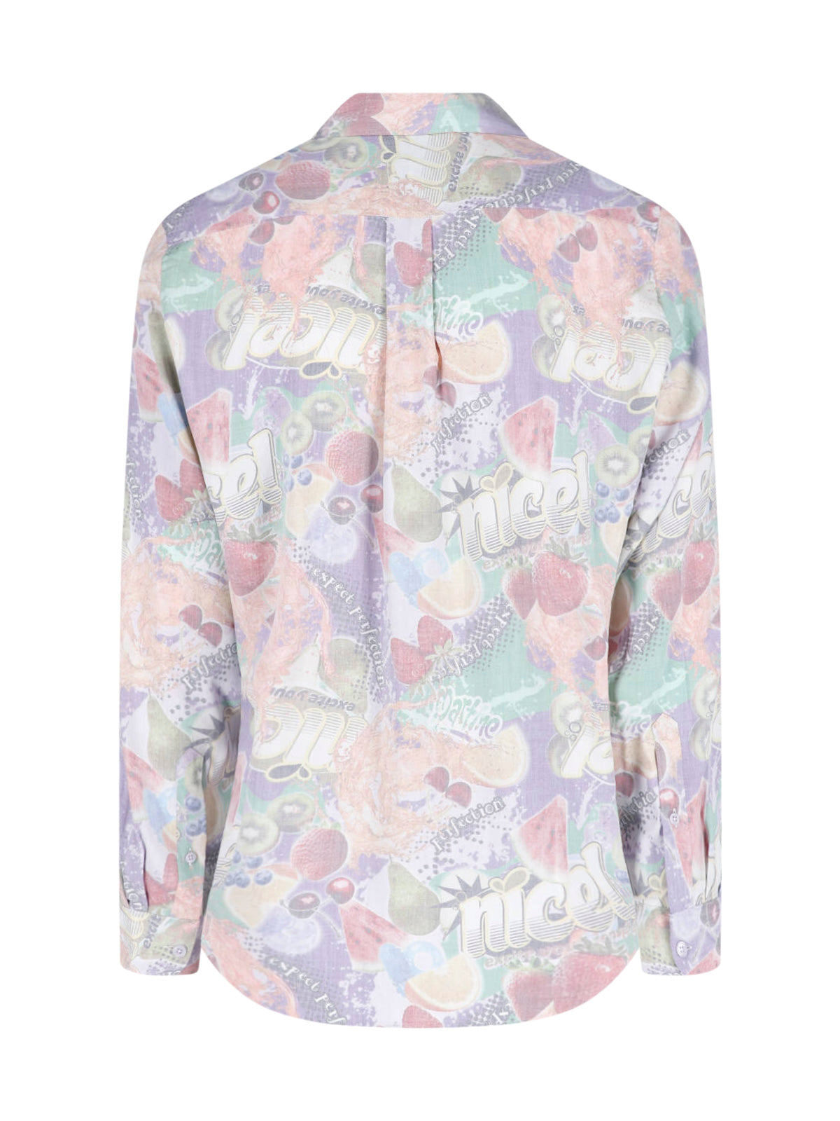 Multicolour Abstract Print Casual Shirt
