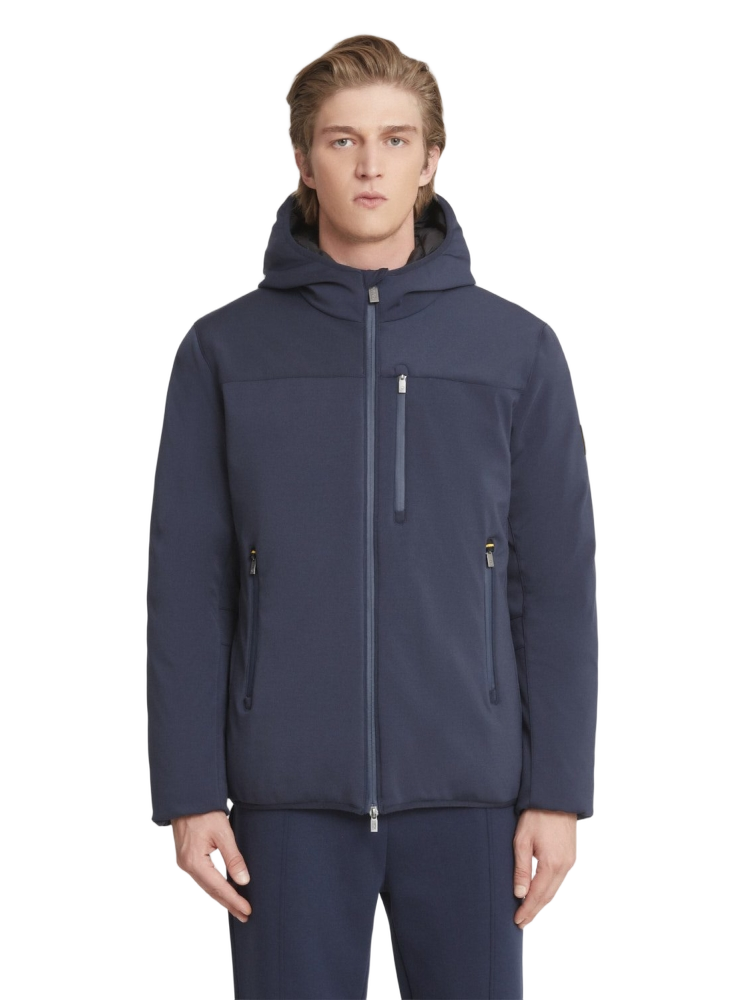 Hooded Zip Jacket with Chest Pocket