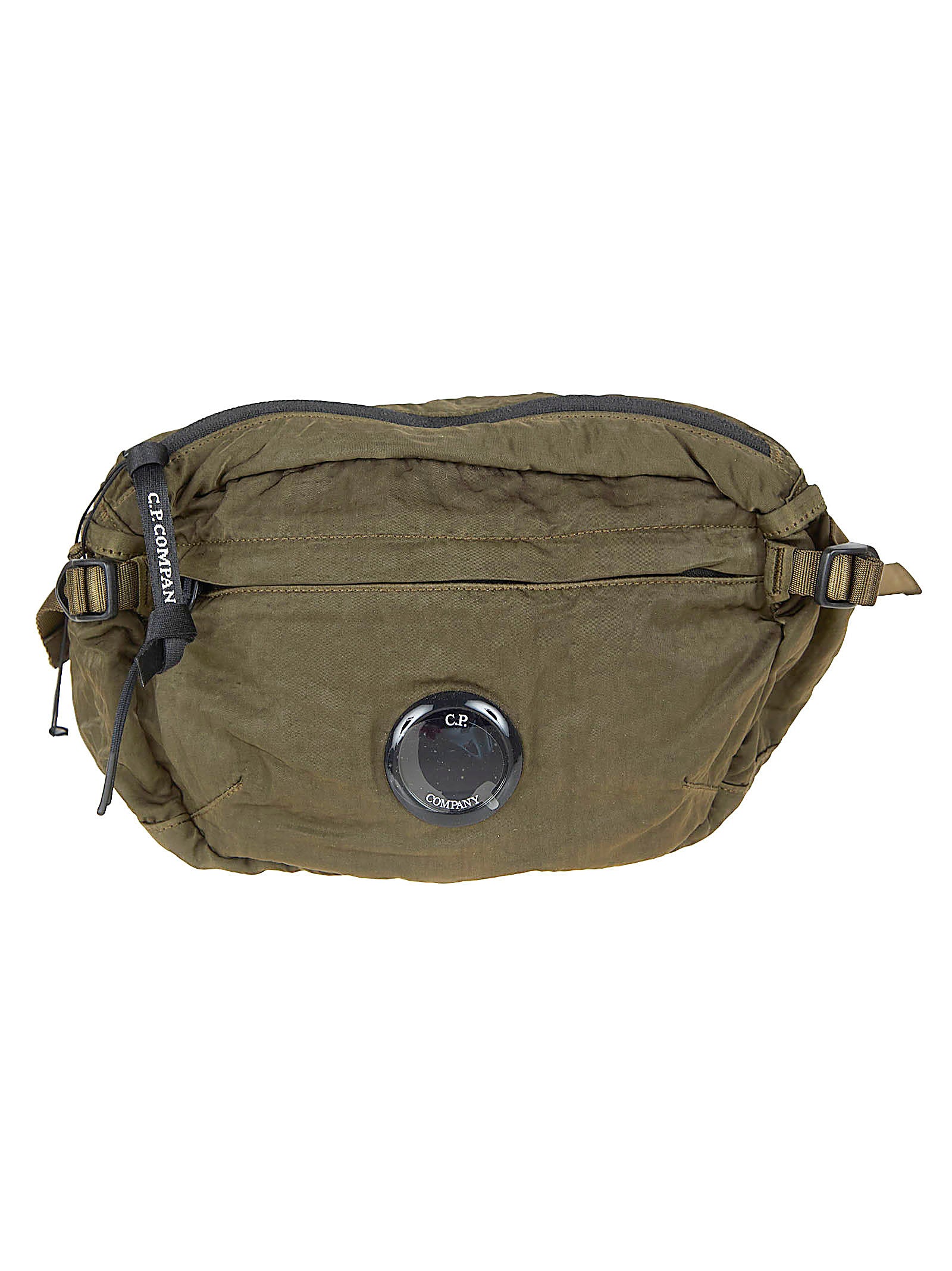 Compact Rectangular Nylon Belt Bag