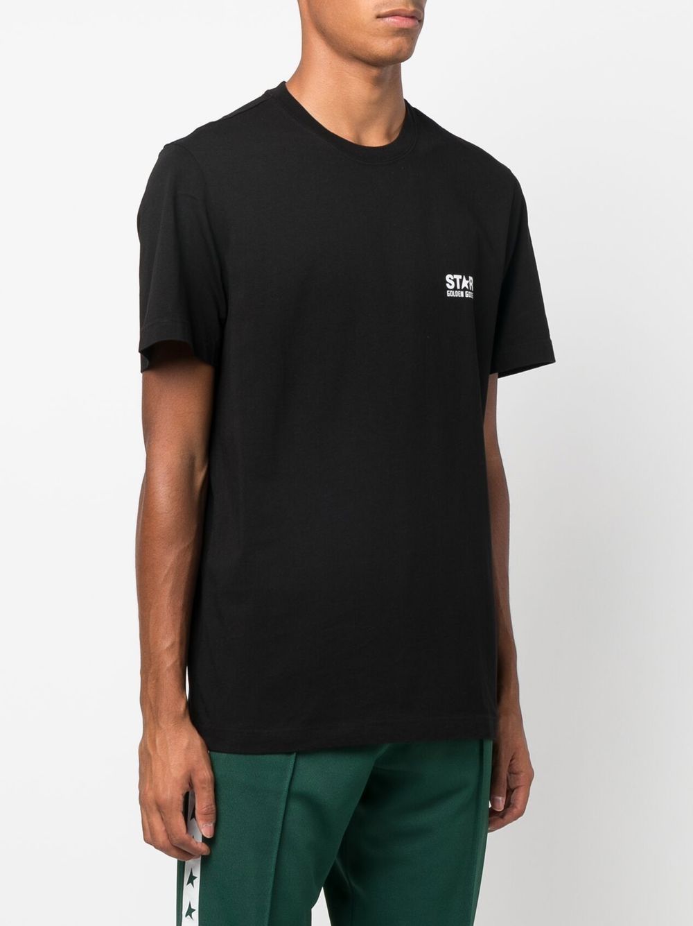 Short-Sleeve Silk and Nylon T-Shirt