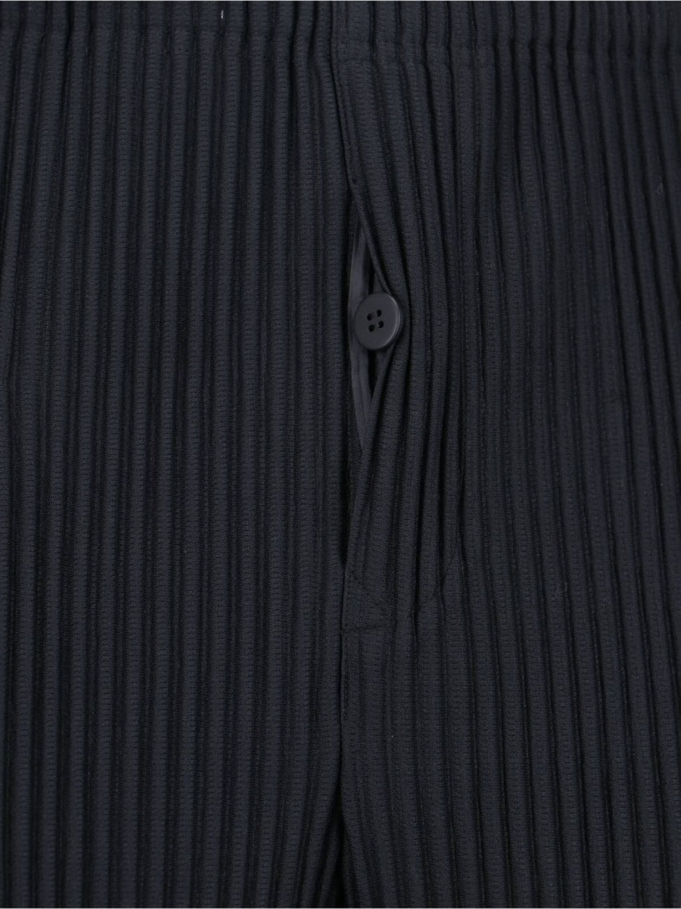 Pleated Pants – Black