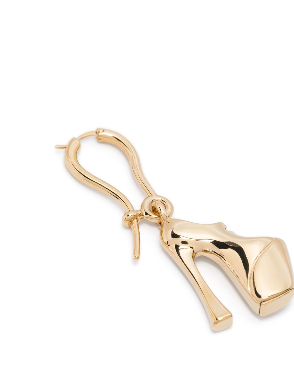Polished Gold-Tone Earrings