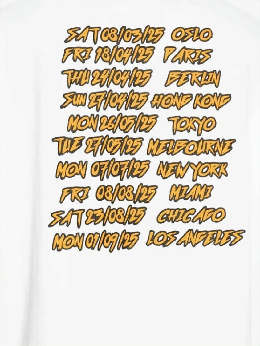 Odważny T-shirt Versace z grafiką w tygrysie cętki