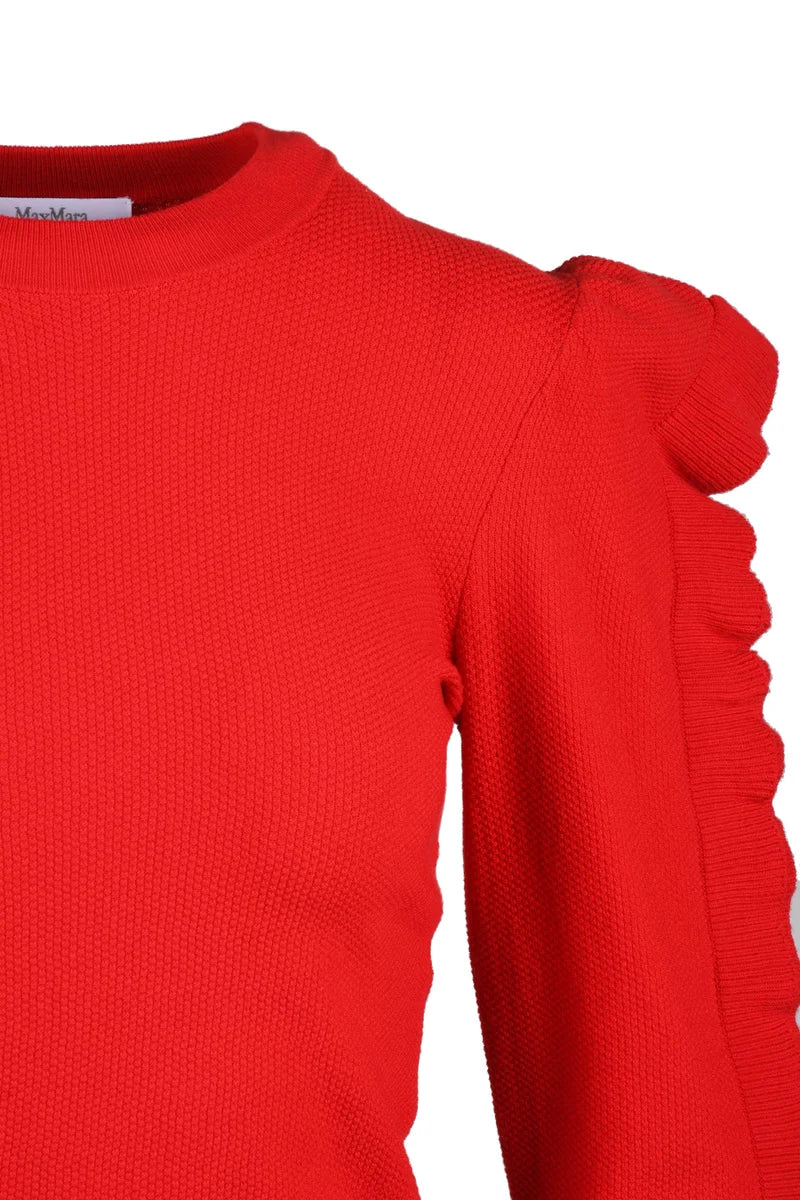 Knit Viscose/Polyester - Red