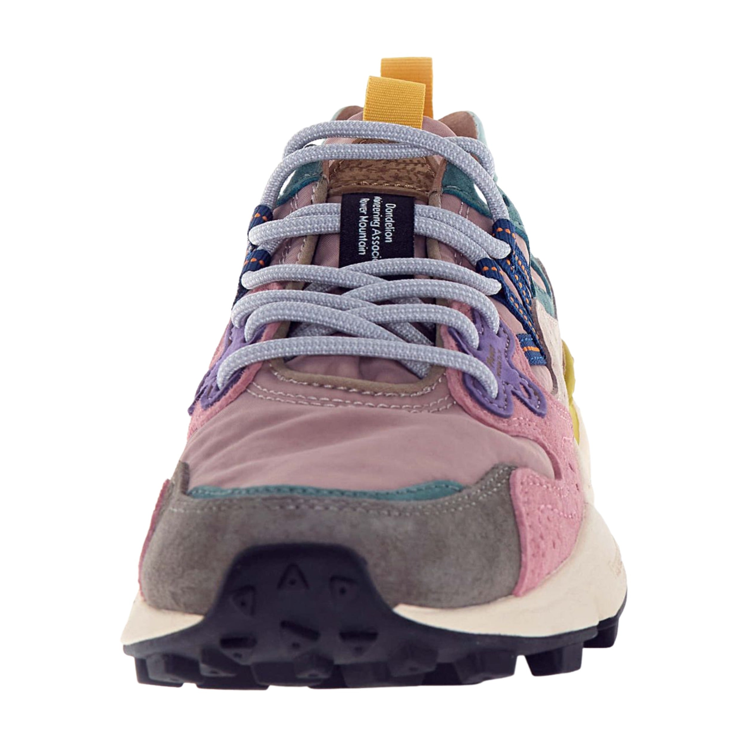 Yamano 3 Sneaker In Gray And Pink Technical Fabric