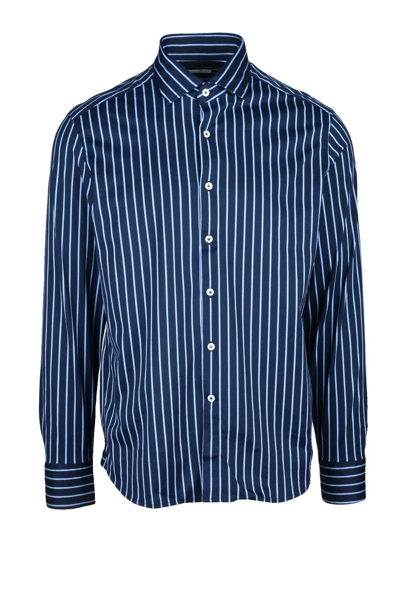 Oxford Shirt - Blue/Light Blue