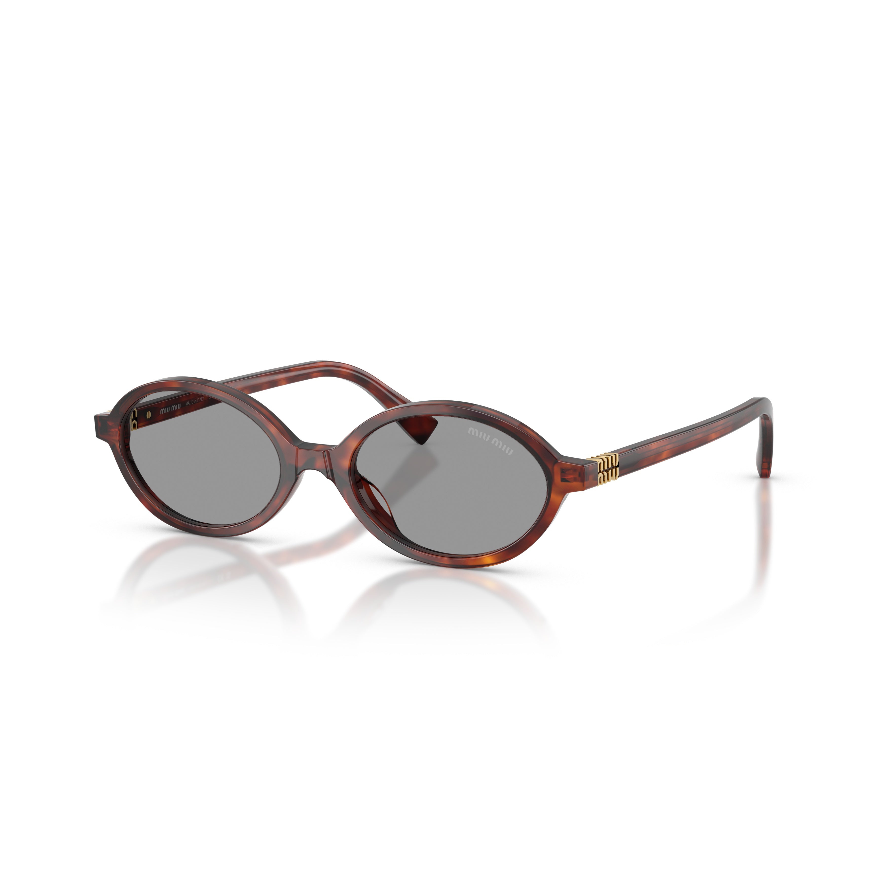 0mu 04zs Tortoiseshell Oval Frame Sunglasses