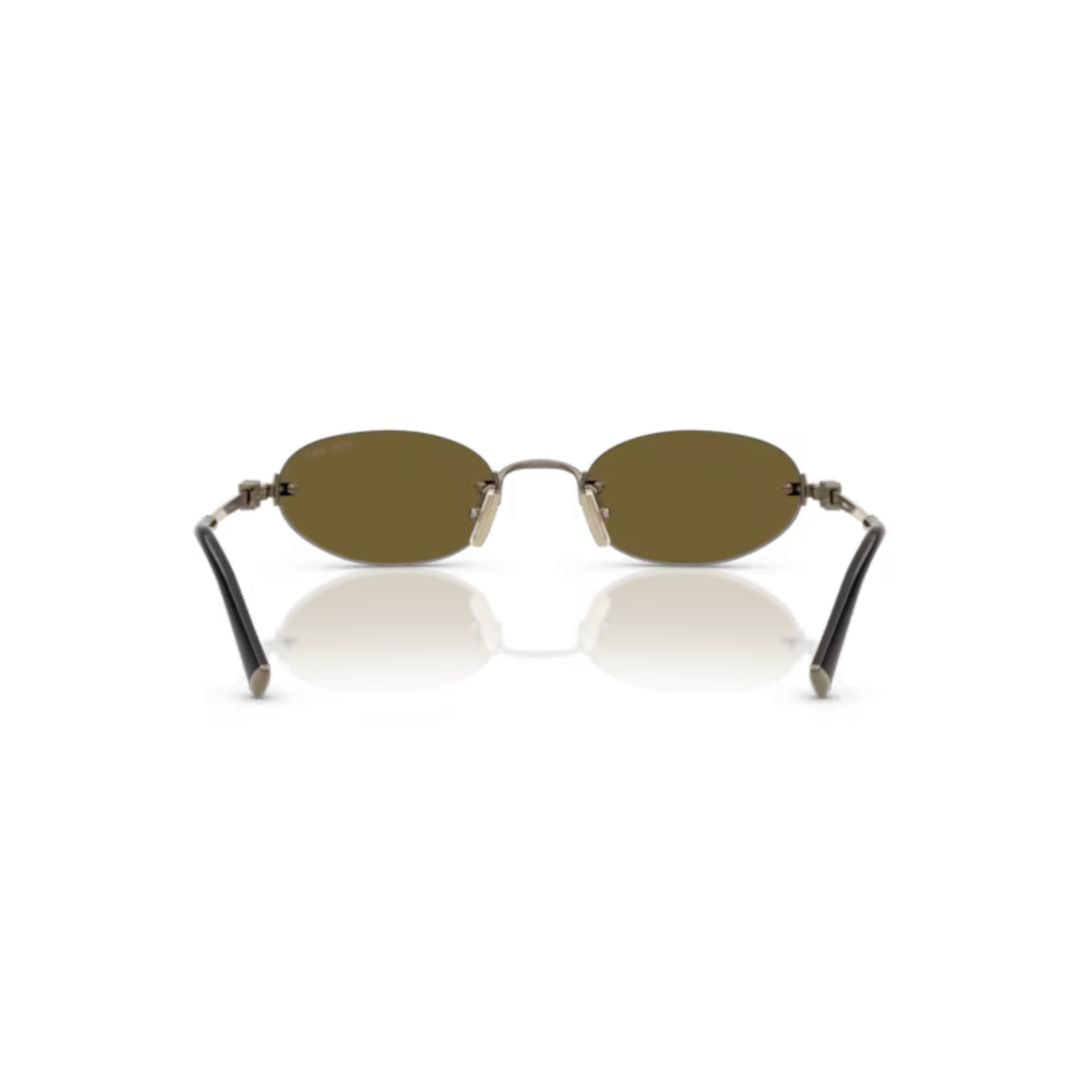 0mu A54s Oval Lens Sunglasses