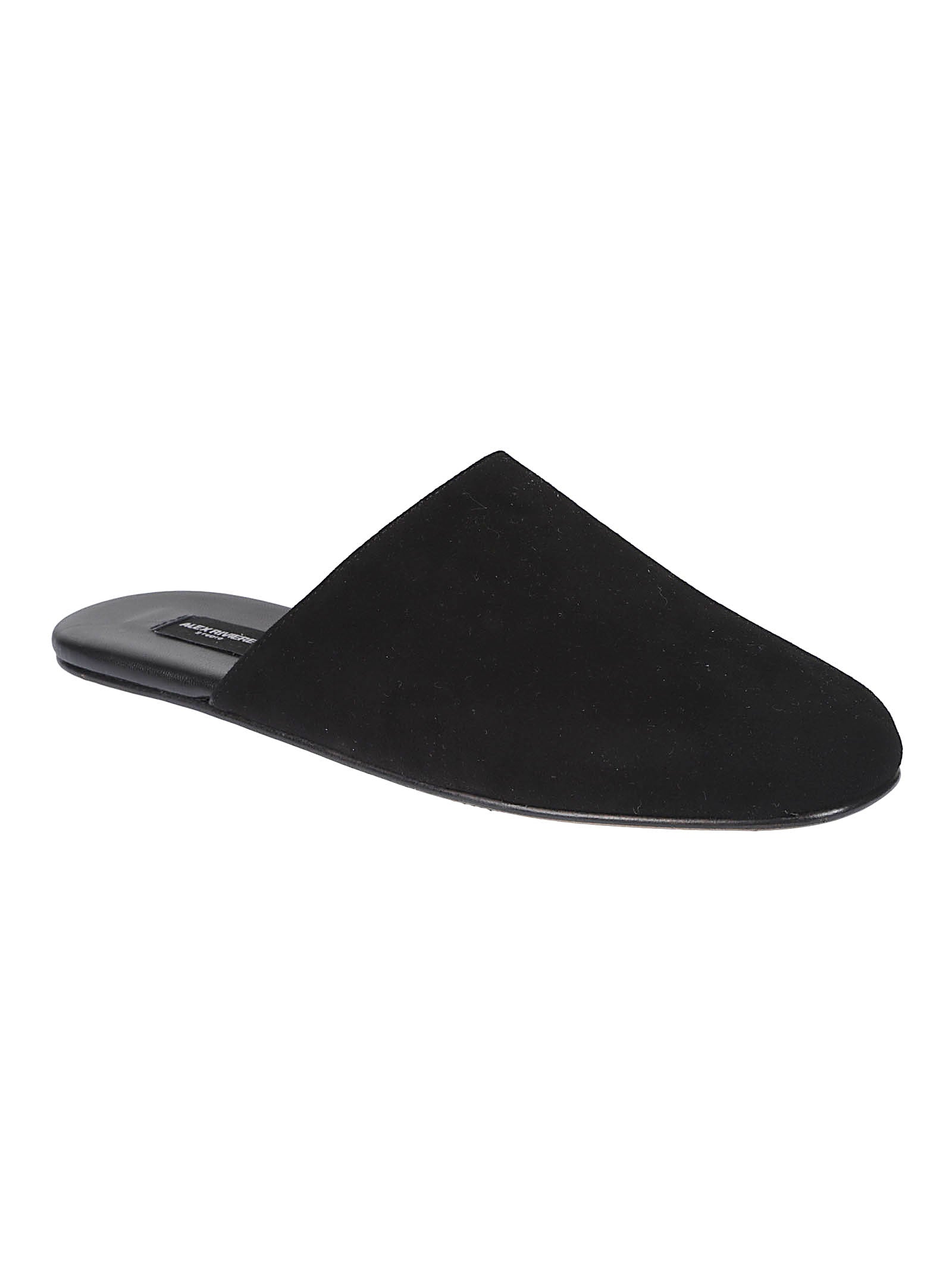Minimalist Backless Black Flats