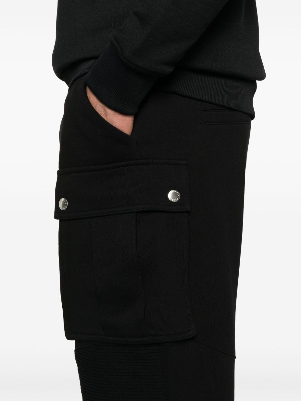 Black Trousers with Elasticated Drawstring