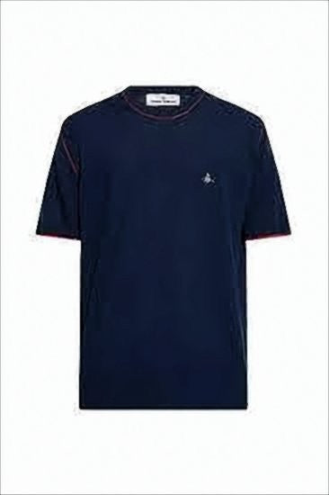 Short-Sleeve Sweater in Merino Wool and Cashmere Blend