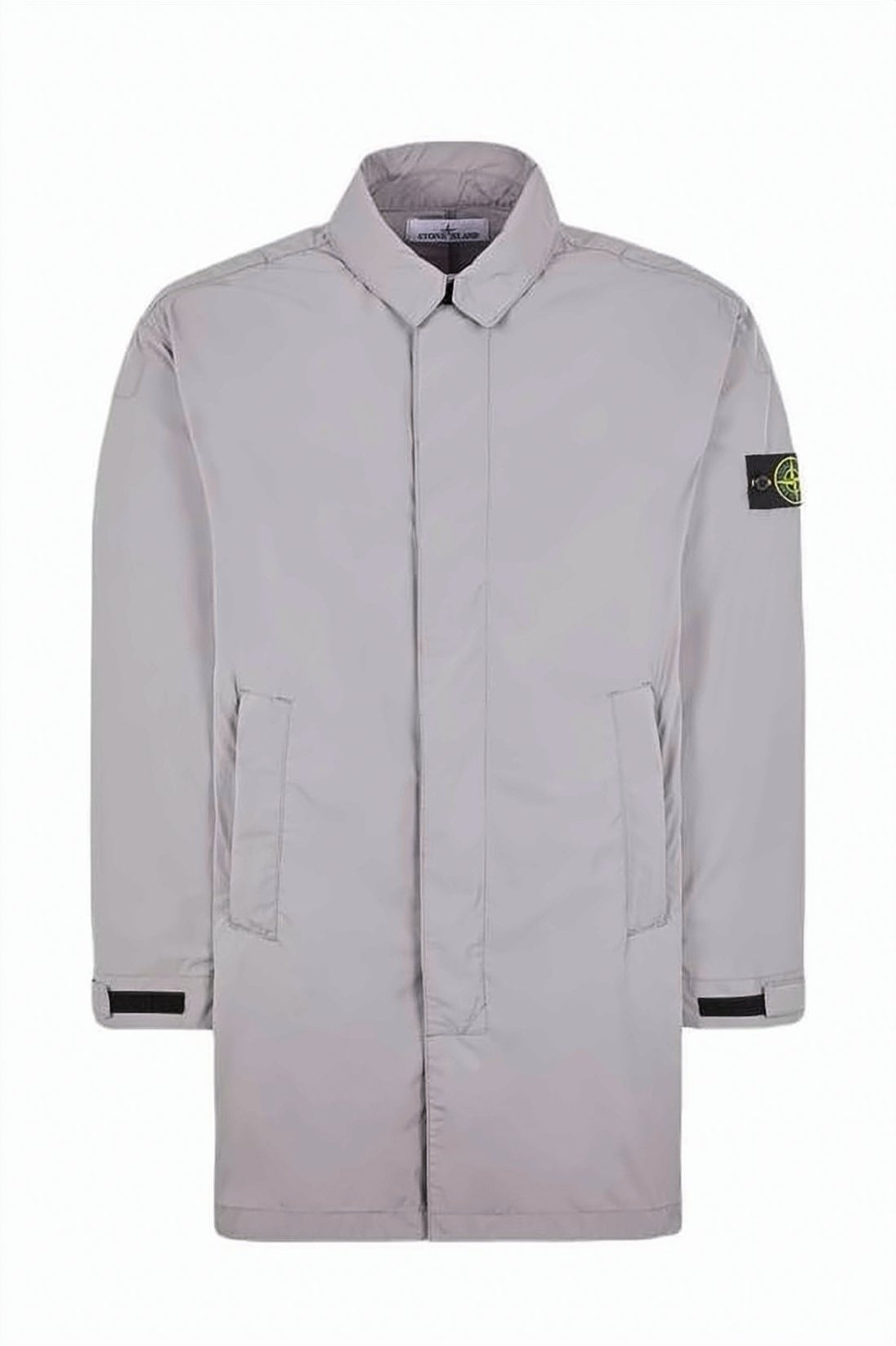 Grey Jacket with Classic Collar