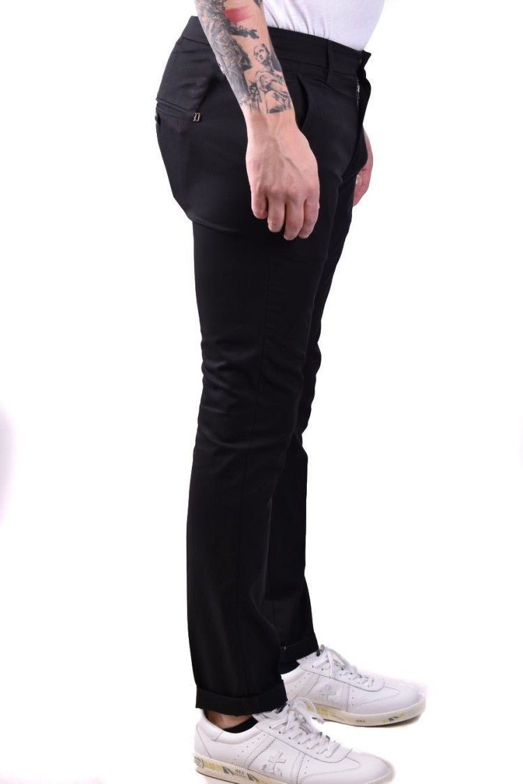 Black Cotton Pants