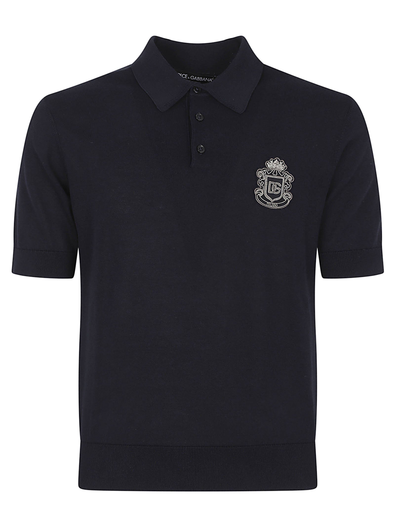 Cotton Polo Shirt With Classic Collar